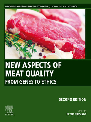 cover image of New Aspects of Meat Quality